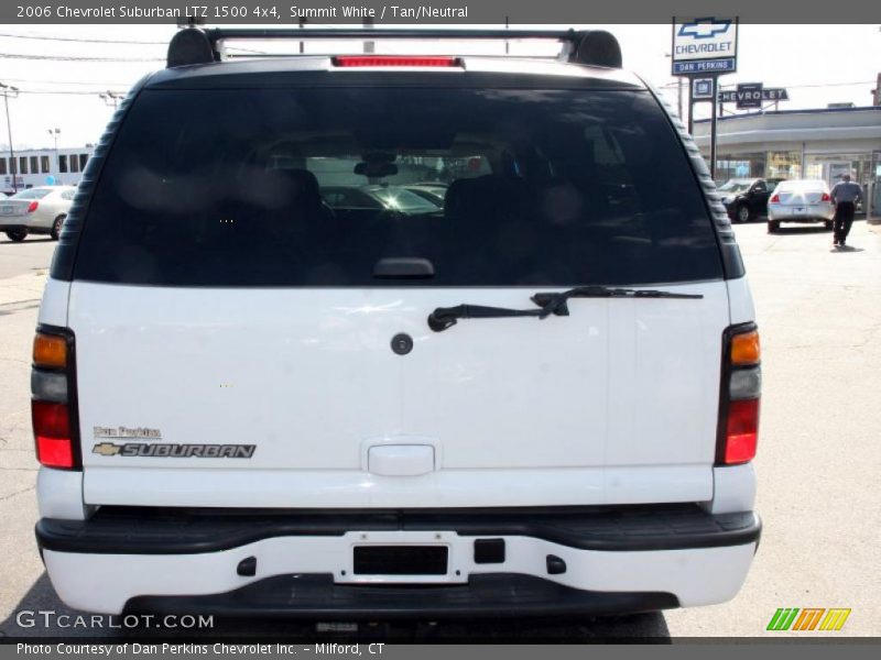 Summit White / Tan/Neutral 2006 Chevrolet Suburban LTZ 1500 4x4