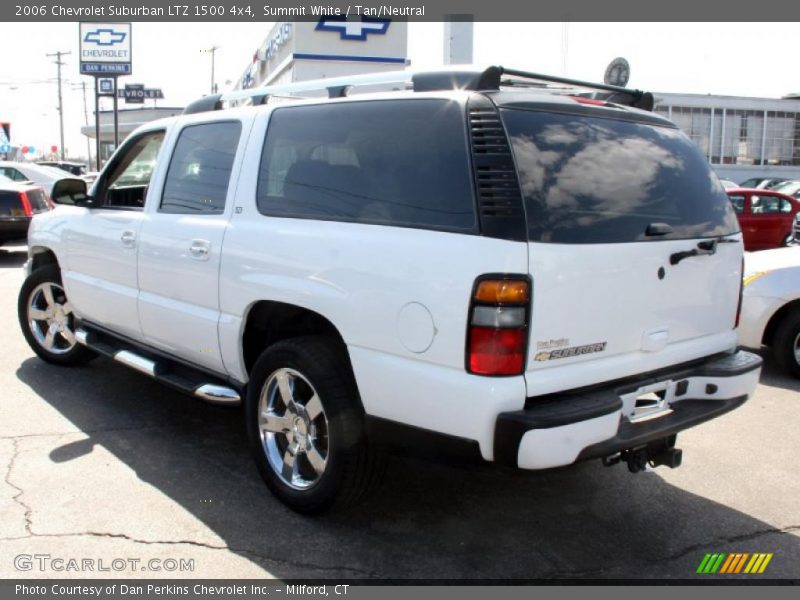 Summit White / Tan/Neutral 2006 Chevrolet Suburban LTZ 1500 4x4