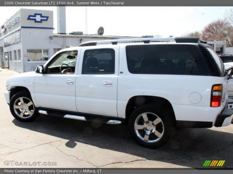 Summit White / Tan/Neutral 2006 Chevrolet Suburban LTZ 1500 4x4