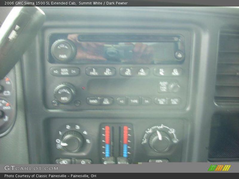 Summit White / Dark Pewter 2006 GMC Sierra 1500 SL Extended Cab