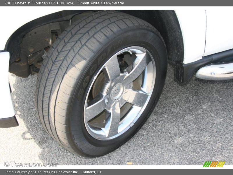 Summit White / Tan/Neutral 2006 Chevrolet Suburban LTZ 1500 4x4