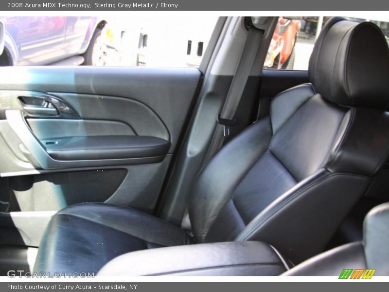 Sterling Gray Metallic / Ebony 2008 Acura MDX Technology