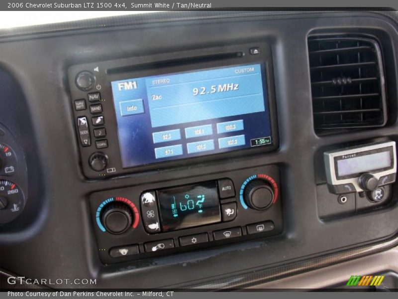 Summit White / Tan/Neutral 2006 Chevrolet Suburban LTZ 1500 4x4