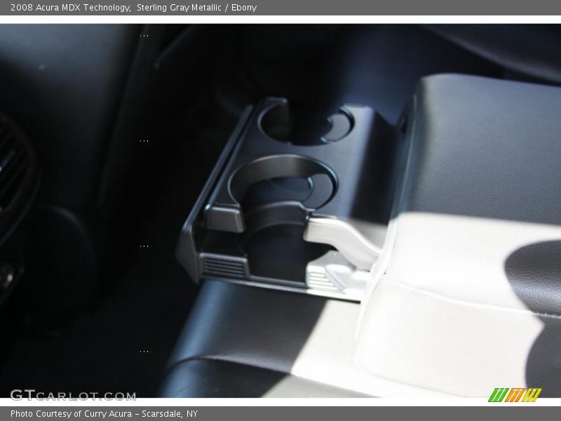 Sterling Gray Metallic / Ebony 2008 Acura MDX Technology