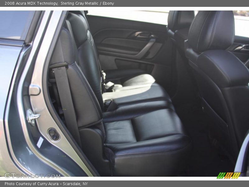Sterling Gray Metallic / Ebony 2008 Acura MDX Technology
