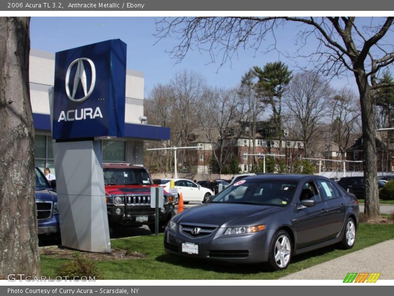 Anthracite Metallic / Ebony 2006 Acura TL 3.2