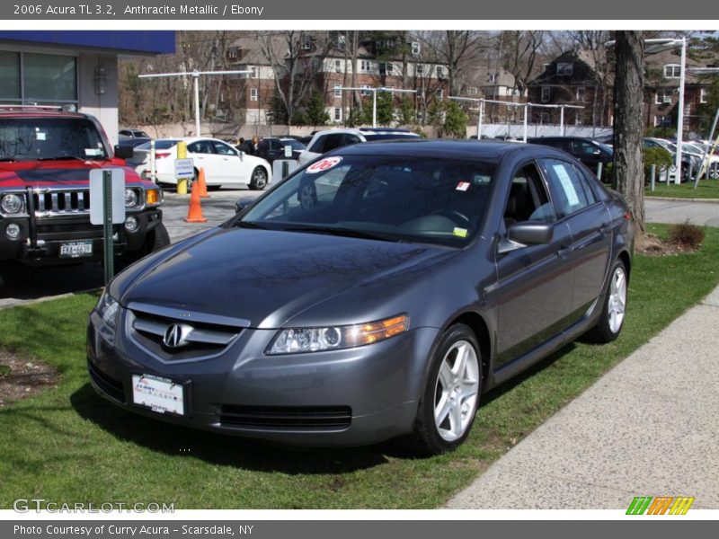 Anthracite Metallic / Ebony 2006 Acura TL 3.2