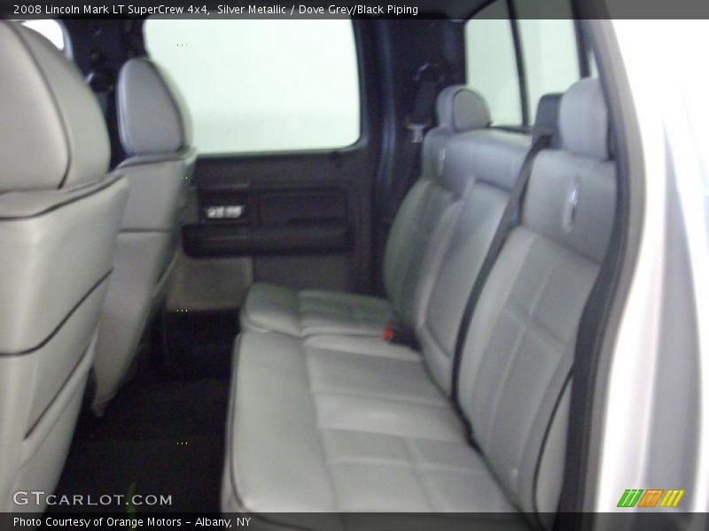 Silver Metallic / Dove Grey/Black Piping 2008 Lincoln Mark LT SuperCrew 4x4