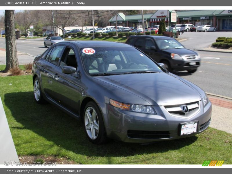Anthracite Metallic / Ebony 2006 Acura TL 3.2