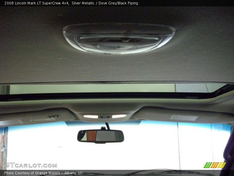 Silver Metallic / Dove Grey/Black Piping 2008 Lincoln Mark LT SuperCrew 4x4
