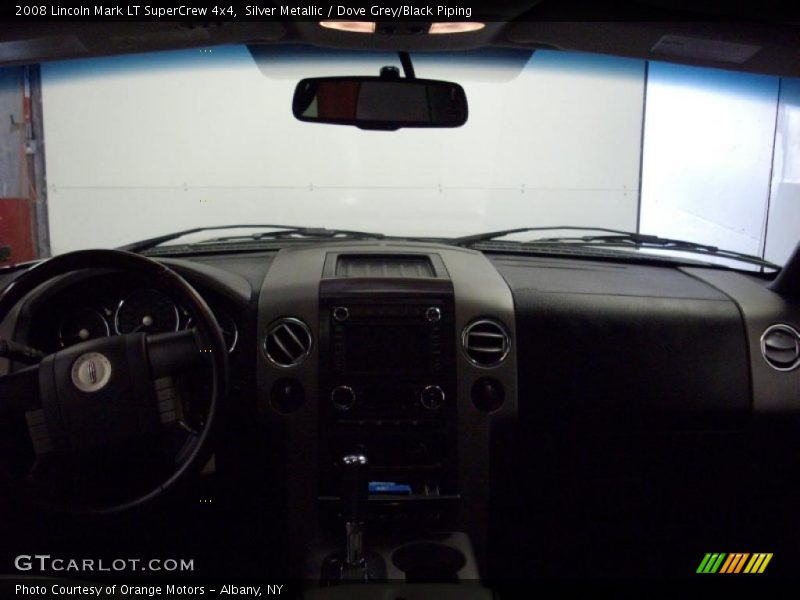 Silver Metallic / Dove Grey/Black Piping 2008 Lincoln Mark LT SuperCrew 4x4