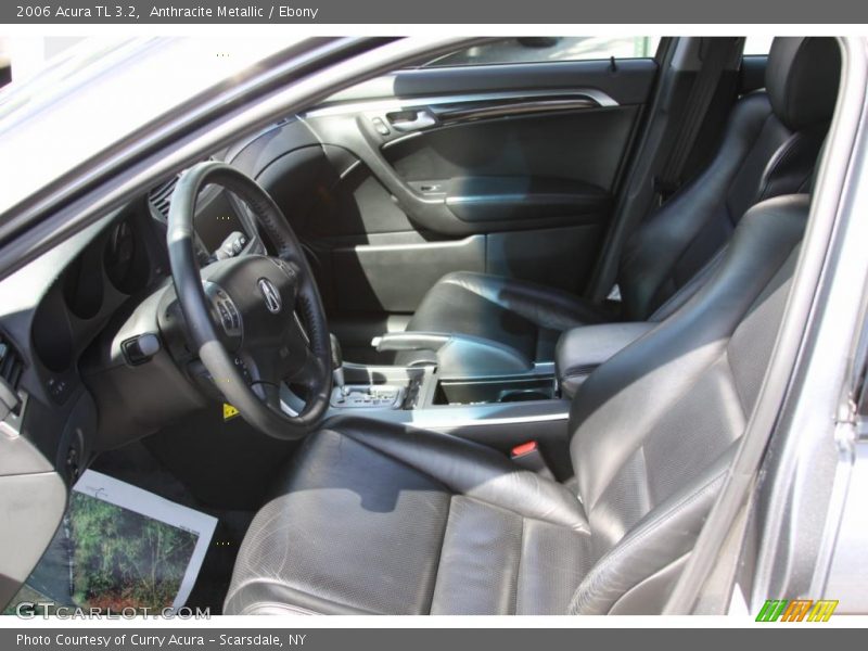 Anthracite Metallic / Ebony 2006 Acura TL 3.2