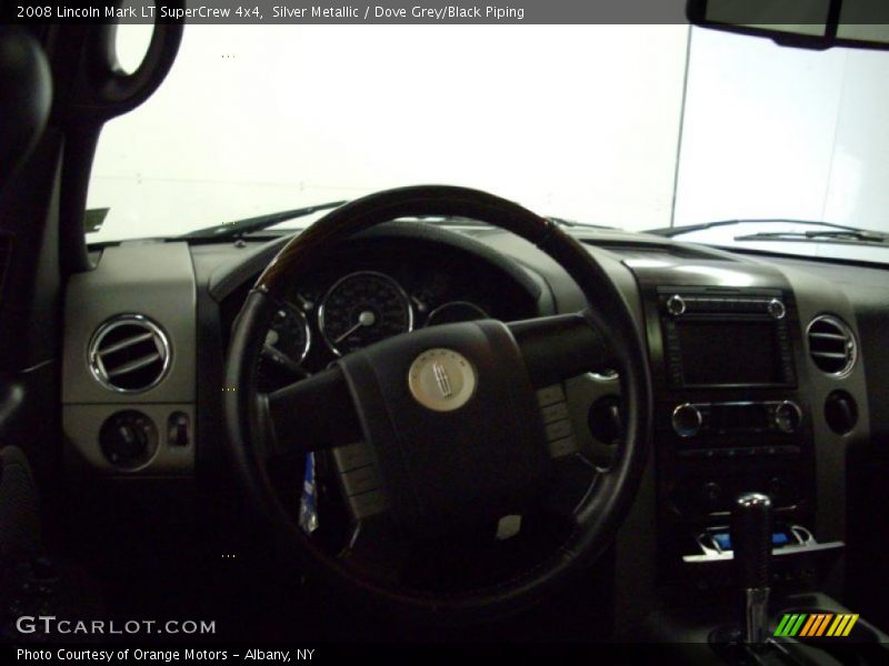 Silver Metallic / Dove Grey/Black Piping 2008 Lincoln Mark LT SuperCrew 4x4