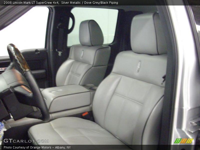 Silver Metallic / Dove Grey/Black Piping 2008 Lincoln Mark LT SuperCrew 4x4