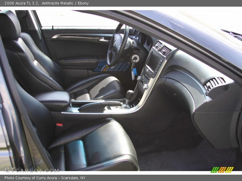 Anthracite Metallic / Ebony 2006 Acura TL 3.2