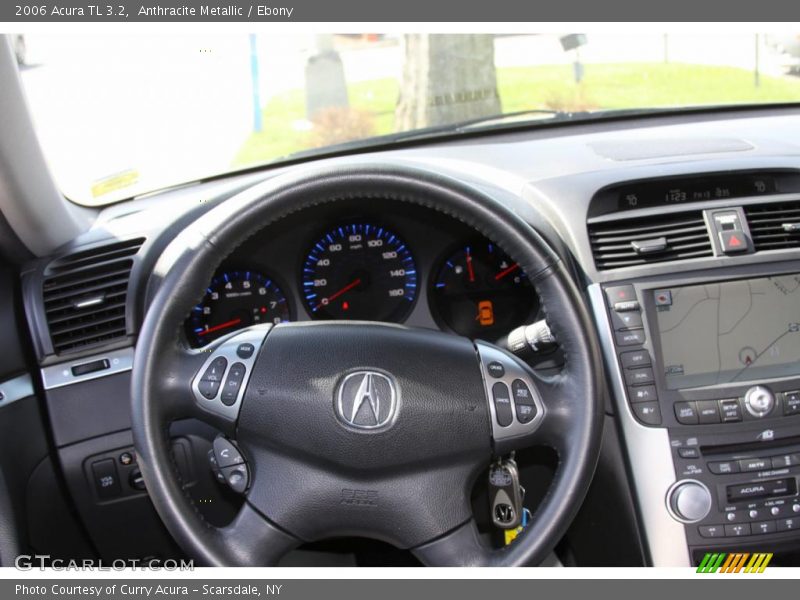 Anthracite Metallic / Ebony 2006 Acura TL 3.2