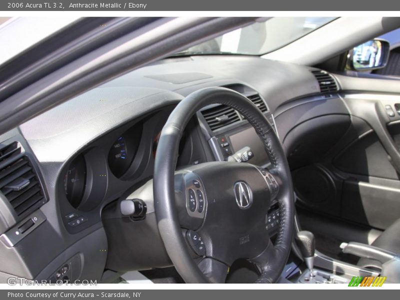 Anthracite Metallic / Ebony 2006 Acura TL 3.2