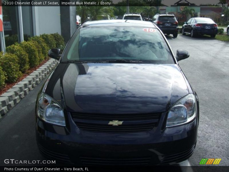 Imperial Blue Metallic / Ebony 2010 Chevrolet Cobalt LT Sedan