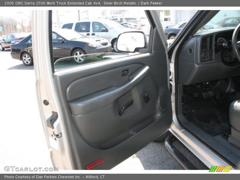 Silver Birch Metallic / Dark Pewter 2005 GMC Sierra 1500 Work Truck Extended Cab 4x4