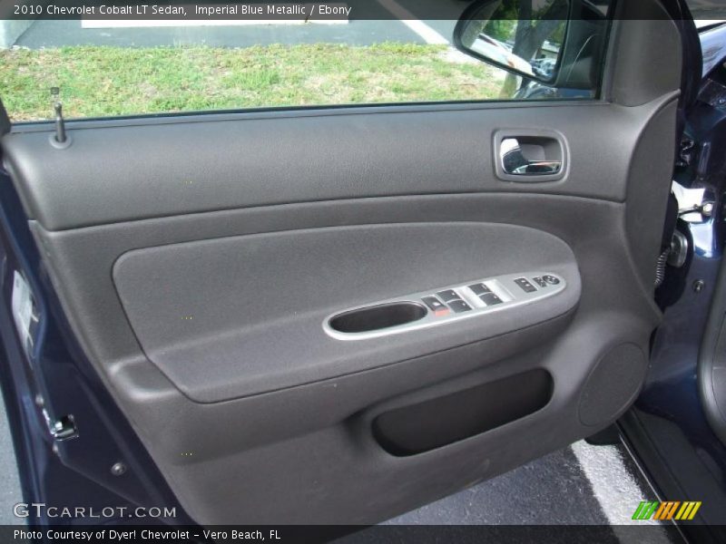 Imperial Blue Metallic / Ebony 2010 Chevrolet Cobalt LT Sedan