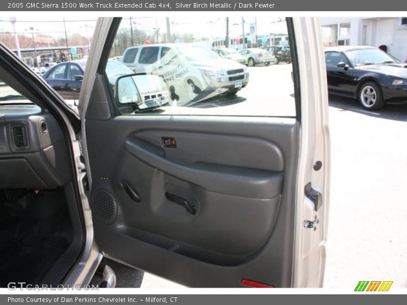 Silver Birch Metallic / Dark Pewter 2005 GMC Sierra 1500 Work Truck Extended Cab 4x4