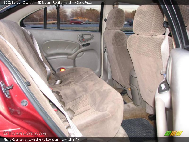 Redfire Metallic / Dark Pewter 2002 Pontiac Grand Am SE Sedan