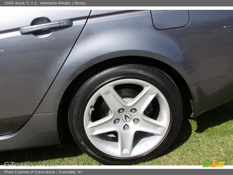 Anthracite Metallic / Ebony 2006 Acura TL 3.2