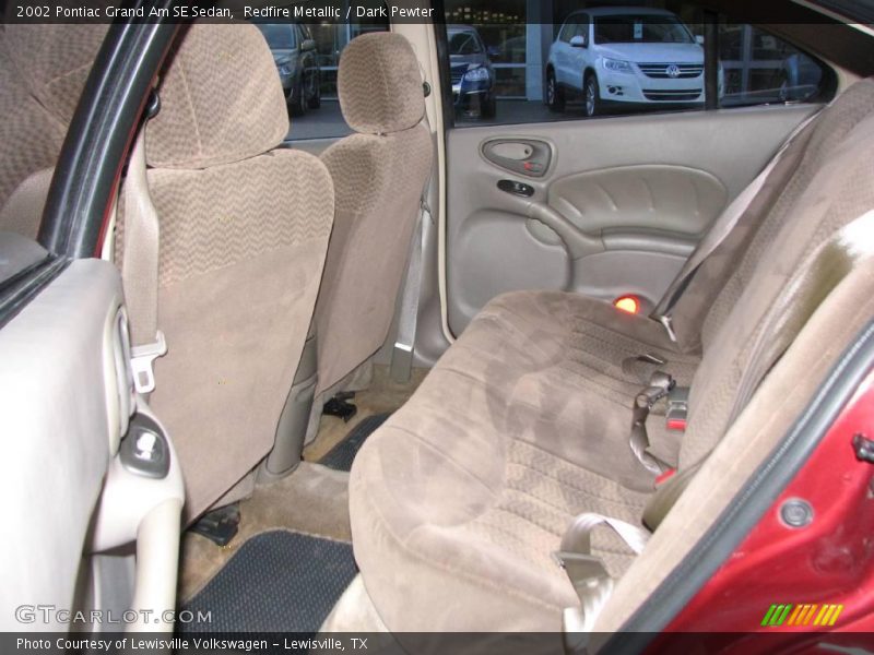 Redfire Metallic / Dark Pewter 2002 Pontiac Grand Am SE Sedan