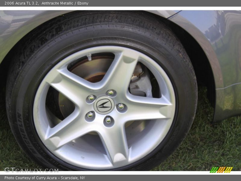 Anthracite Metallic / Ebony 2006 Acura TL 3.2