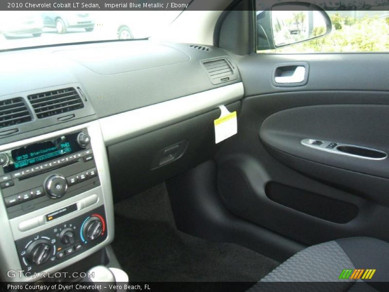 Imperial Blue Metallic / Ebony 2010 Chevrolet Cobalt LT Sedan