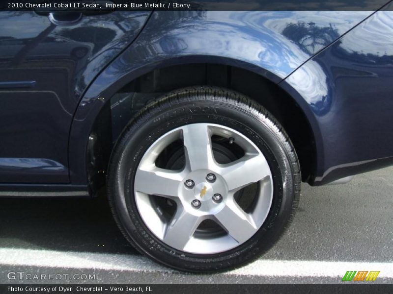Imperial Blue Metallic / Ebony 2010 Chevrolet Cobalt LT Sedan