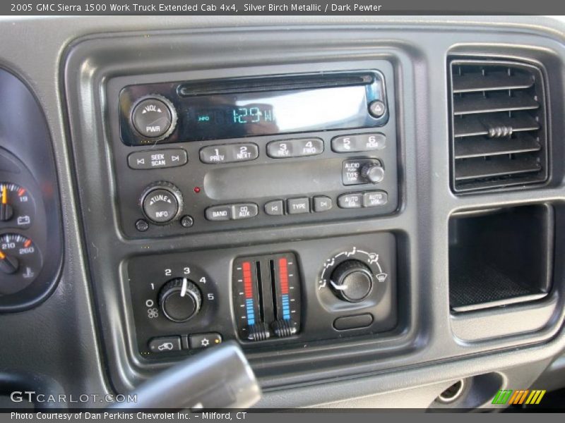 Silver Birch Metallic / Dark Pewter 2005 GMC Sierra 1500 Work Truck Extended Cab 4x4