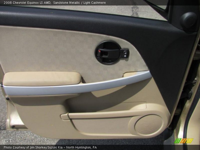 Sandstone Metallic / Light Cashmere 2008 Chevrolet Equinox LS AWD