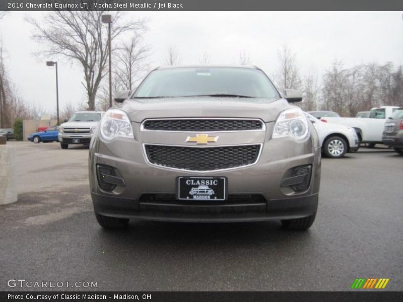 Mocha Steel Metallic / Jet Black 2010 Chevrolet Equinox LT