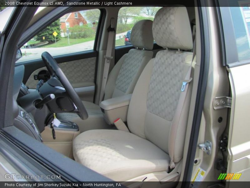 Sandstone Metallic / Light Cashmere 2008 Chevrolet Equinox LS AWD