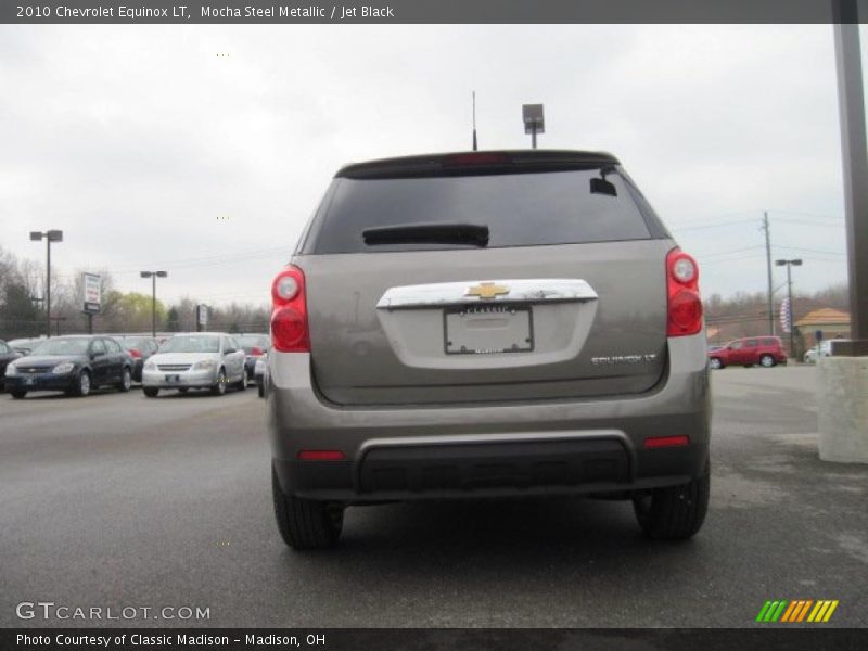 Mocha Steel Metallic / Jet Black 2010 Chevrolet Equinox LT