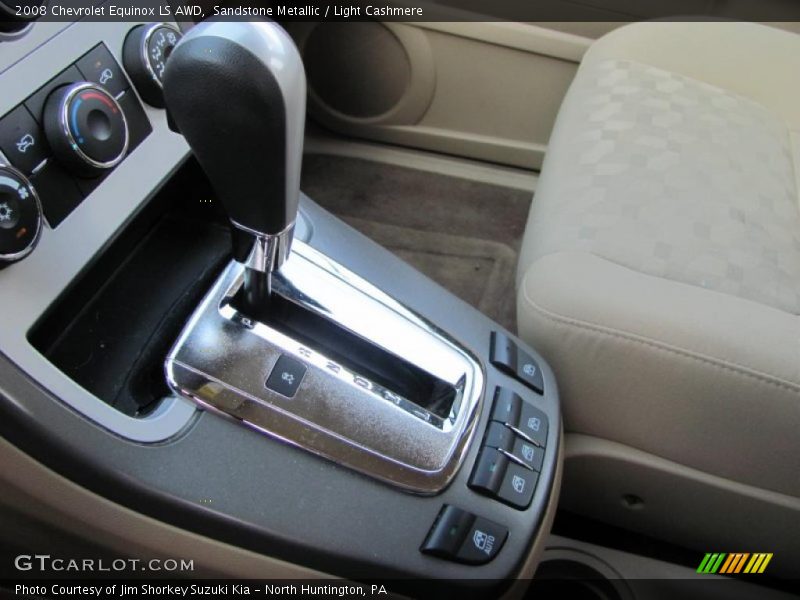 Sandstone Metallic / Light Cashmere 2008 Chevrolet Equinox LS AWD