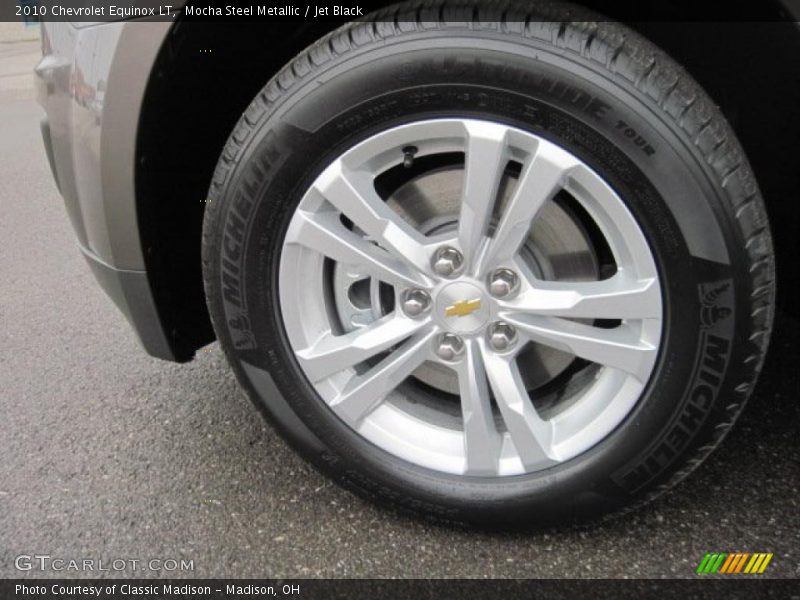 Mocha Steel Metallic / Jet Black 2010 Chevrolet Equinox LT