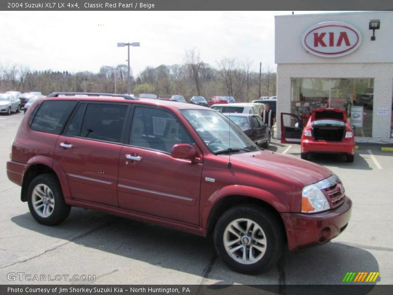 Classic Red Pearl / Beige 2004 Suzuki XL7 LX 4x4