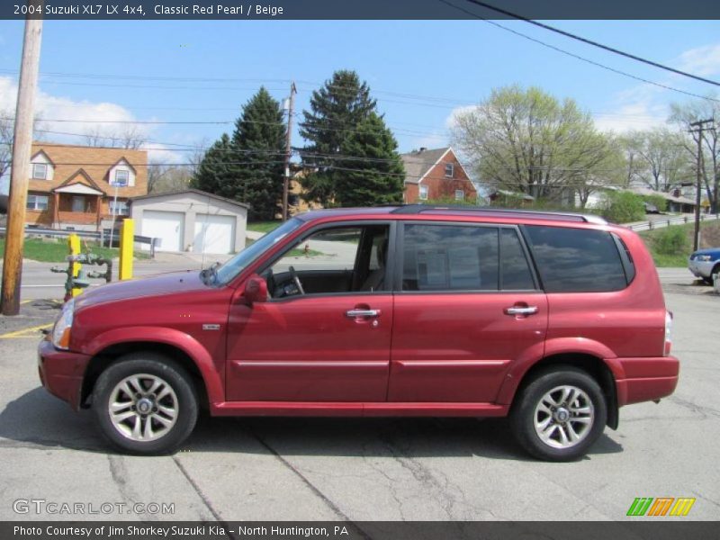 Classic Red Pearl / Beige 2004 Suzuki XL7 LX 4x4