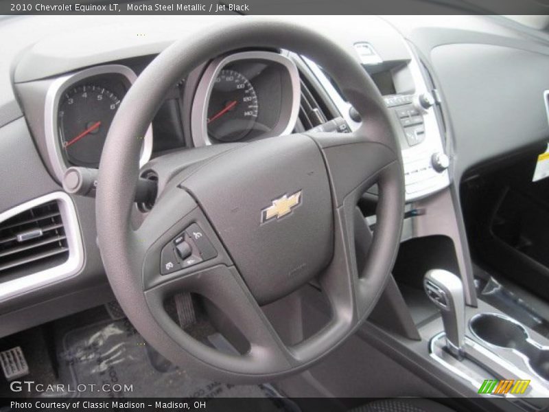 Mocha Steel Metallic / Jet Black 2010 Chevrolet Equinox LT