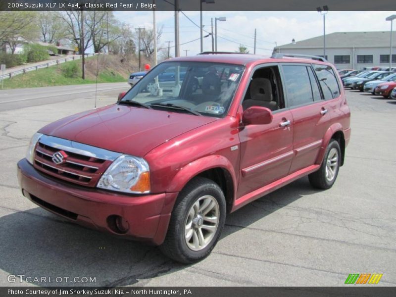 Classic Red Pearl / Beige 2004 Suzuki XL7 LX 4x4