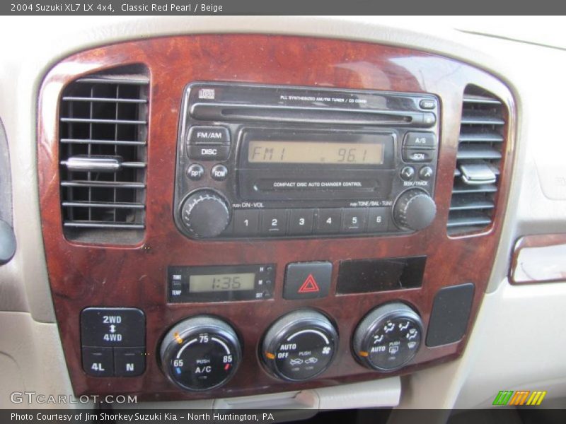 Classic Red Pearl / Beige 2004 Suzuki XL7 LX 4x4
