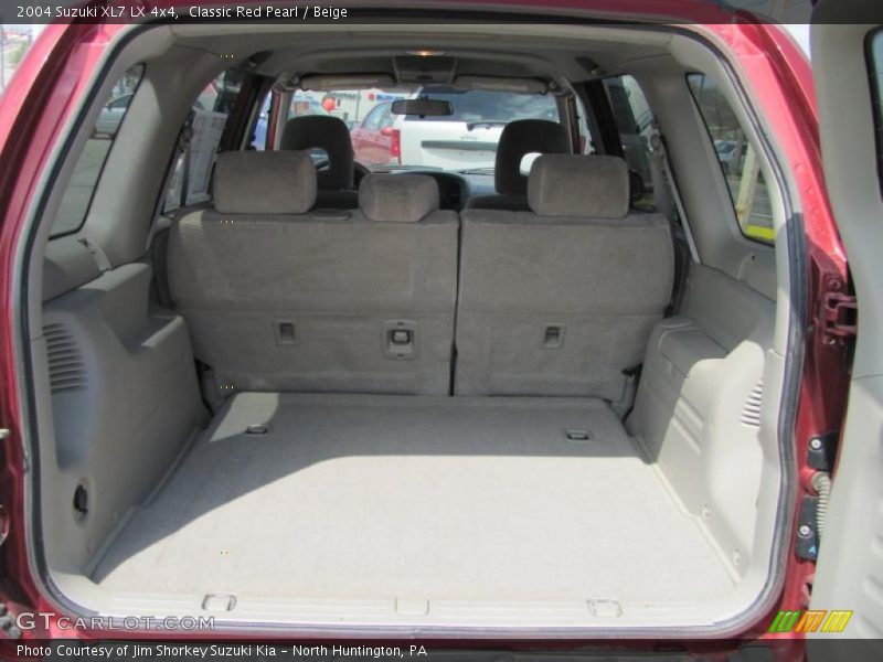 Classic Red Pearl / Beige 2004 Suzuki XL7 LX 4x4