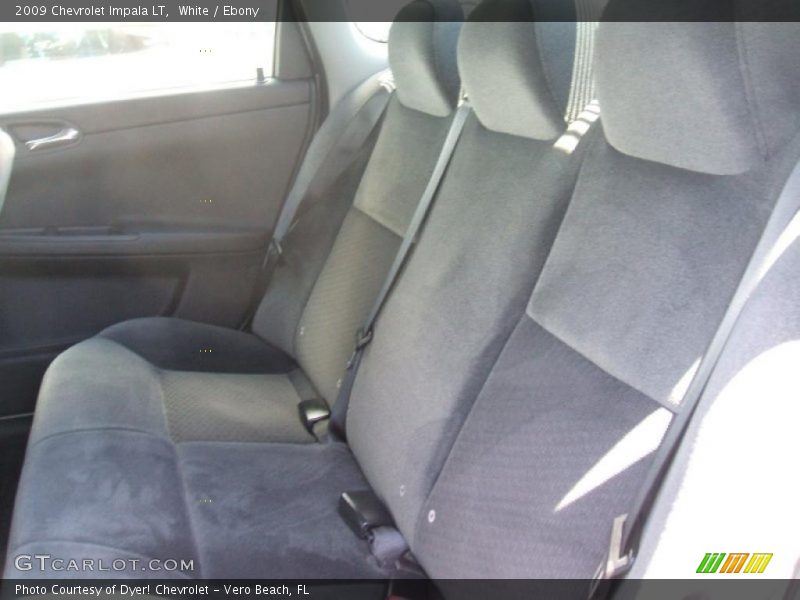 White / Ebony 2009 Chevrolet Impala LT