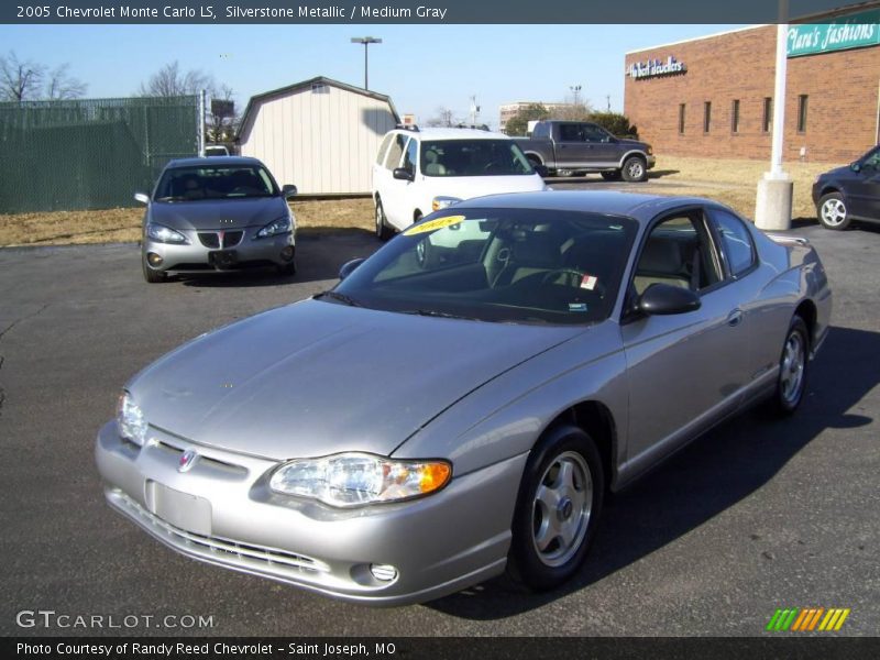 Silverstone Metallic / Medium Gray 2005 Chevrolet Monte Carlo LS