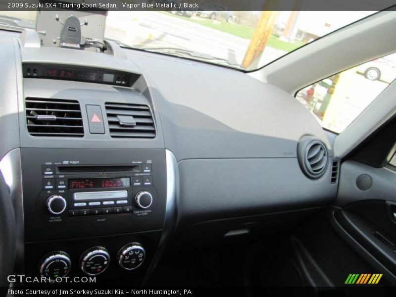 Vapor Blue Metallic / Black 2009 Suzuki SX4 Touring Sport Sedan