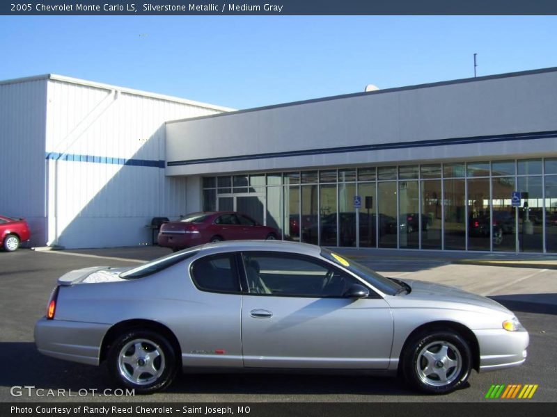 Silverstone Metallic / Medium Gray 2005 Chevrolet Monte Carlo LS