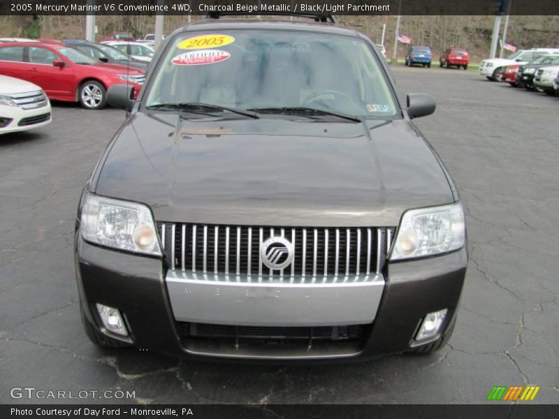 Charcoal Beige Metallic / Black/Light Parchment 2005 Mercury Mariner V6 Convenience 4WD