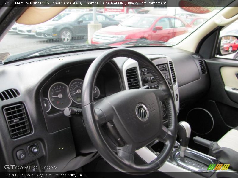Charcoal Beige Metallic / Black/Light Parchment 2005 Mercury Mariner V6 Convenience 4WD